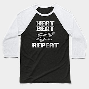 Heat Beat Repeat Baseball T-Shirt